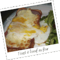 Toast à l'oeuf au four (8pp)