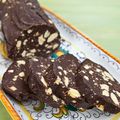 Salame di cioccolata- Chocolate salami - Salami au chocolat