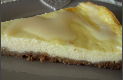 Cheesecake à la confiture de lait maison & spéculos