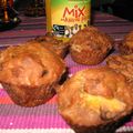 Muffins-pain d'épices au jus multivitaminé mangue/passion ETHIQUABLE et aux fruits secs: by Lisanka