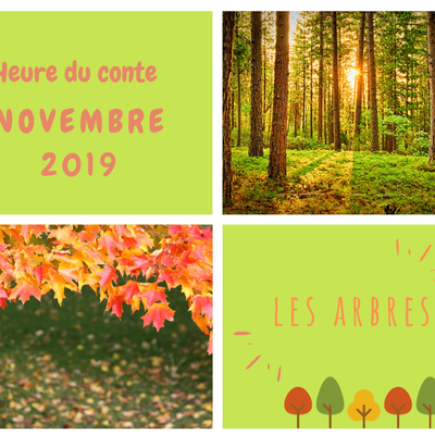 Heure du conte - Novembre 2019