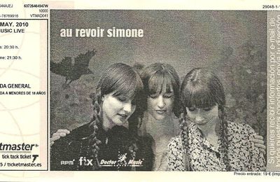 Au Revoir Simone - Lundi 24 Mai 2010 - Ramdall Music Live (Madrid)
