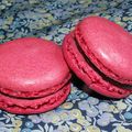 macarons à la framboise