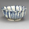 A Rare Small Blue-Splashed Bowl, Tang Dynasty