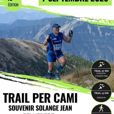 2025-09-07 : Trail Per Cami