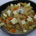 Soupe au chou et au Bleu du Vercors