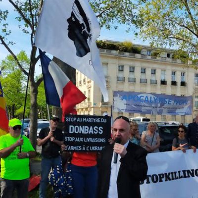 Manifestations en France et en Espagne contre le soutien de l’OTAN à l’Ukraine 