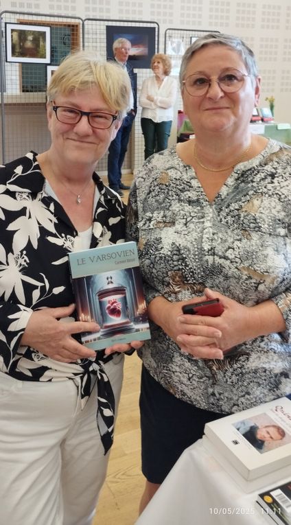 Un grand merci au maire de Tourmignies, Monsieur Alain Duchesne, et à ses deux piliers de l'organisation de ce salon : Maria et Chantal !