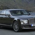 Petits changements pour la Mulsanne de Bentley au salon de Genève 2013 (CPA)