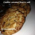 Cookies au caramel beurre salé