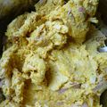 Rillettes de poulet au curry