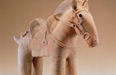 Cheval Haniwa, Japon, époque Kofun (350-550)