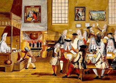 Le chocolat. En Europe: stop ou encore. En 1704.