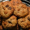 Américan Cookies aux noix de macadamia