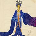 Romain de Tirtoff, Erté (1892-1990), La femme et le diable : Femme chinoise ( suite de la Princesse Chinoise). 