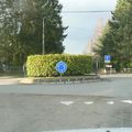 Rond-point à Embourg (Belgique)