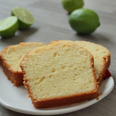 Cake au citron vert