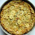 Clafoutis rhubarbe-banane