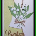 Carte muguet "Bonheur" - Pour Nikki