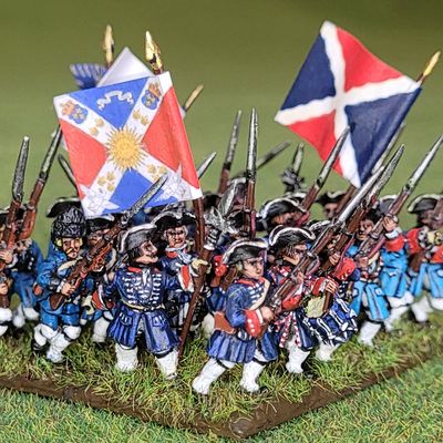 Du rouge et des bleus : Bettens, Fersen et Royal-Pologne Infanterie