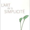 L'art de la simplicité