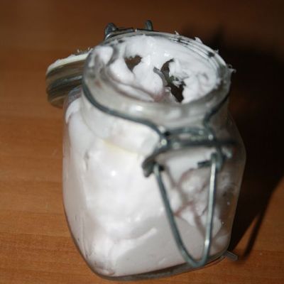 Crème hydratante à l'aloe vera