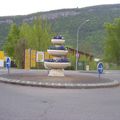 Rond-point à Gaillard