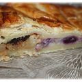 Galette des rois frangipane myrtilles