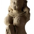Devi. Grès. Inde Centrale. ca 10°-12° siècle