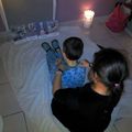 Les ateliers massage en famille chez Parentalité en Massage
