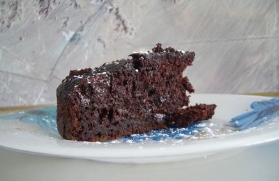 Le gâteau chocolat-courgettes