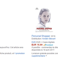 DVD Personal Shopper: Date de sortie en France