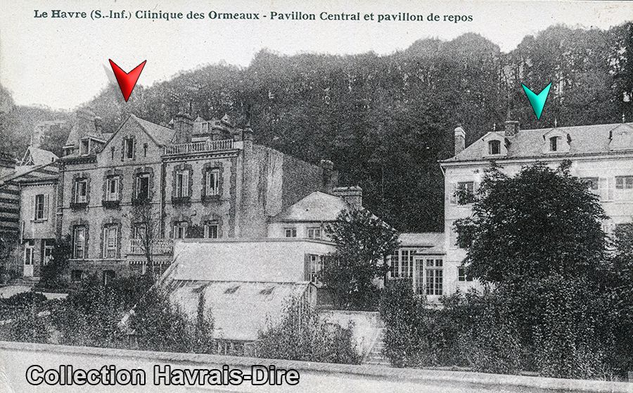 Le Havre 1908 1912 1927 2005 cliniques Ormeaux 2024.