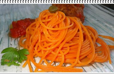 Spaghetti de quinoa à la tomate 