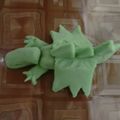 DRAGON EN PÂTE À MODELER