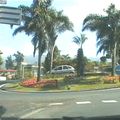 Rond-point à Saint Pierre (La Réunion)