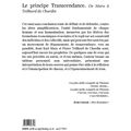 Le principe Transcendance (par Alain Raynaud)