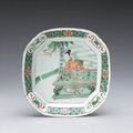 Four famille verte porcelains, Kangxi @ Bonhams