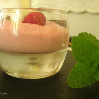 Mousse framboises... Délice de citron...et