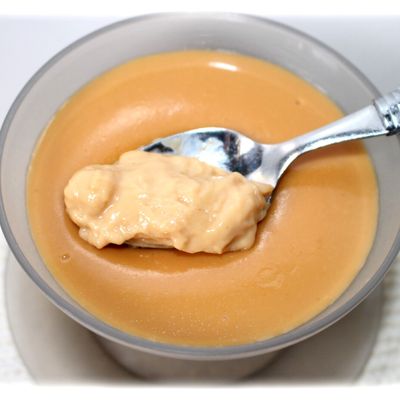 Crème onctueuse au caramel