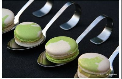 Astuces : Macarons marbrés