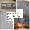 TUTO couture, patron - Comment coudre un porte cartes pour les shopping addict ...