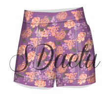 Short fleurie Merci à emiliesava pour l'astuce: