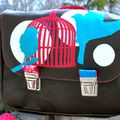 sac besace oiseau