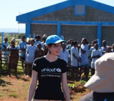 Mélissa Da Costa, ambassadrice de l’UNICEF