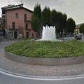 Rond-point à Sarnico (Italie)