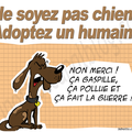 Adopter un humain.