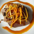 Magret de canard sauce bigarade