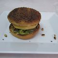 Burger mozza-poivron