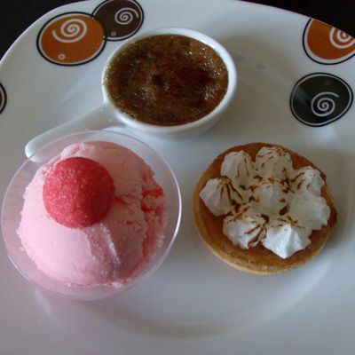 crème glacée fraise tagada